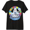 Candy Land Stay Sweet Princess Frostine Game Wheel Logo Premium T-Shirt(Black)
