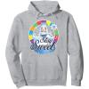 Candy Land Stay Sweet Princess Frostine Game Wheel Logo Pullover Hoodie(Heather Grey)