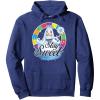 Candy Land Stay Sweet Princess Frostine Game Wheel Logo Pullover Hoodie(Navy Blue)