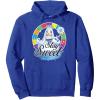 Candy Land Stay Sweet Princess Frostine Game Wheel Logo Pullover Hoodie(Royal Blue)