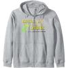 Chutes And Ladders Classic Logo Zip Hoodie(Heather Grey)