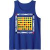 Connect Four Game Box Up Tank Top(Royal Blue)