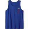 Faux Pocket Tank Top(Royal Blue)