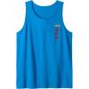 Faux Pocket Tank Top(Sapphire Blue)