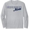 Scrabble Mother’s Day Mom Tiles Logo Long Sleeve T-Shirt(Heather Grey)
