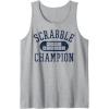 Scrabble Word Genius Scrabble Champion Tank Top(Heather Grey)