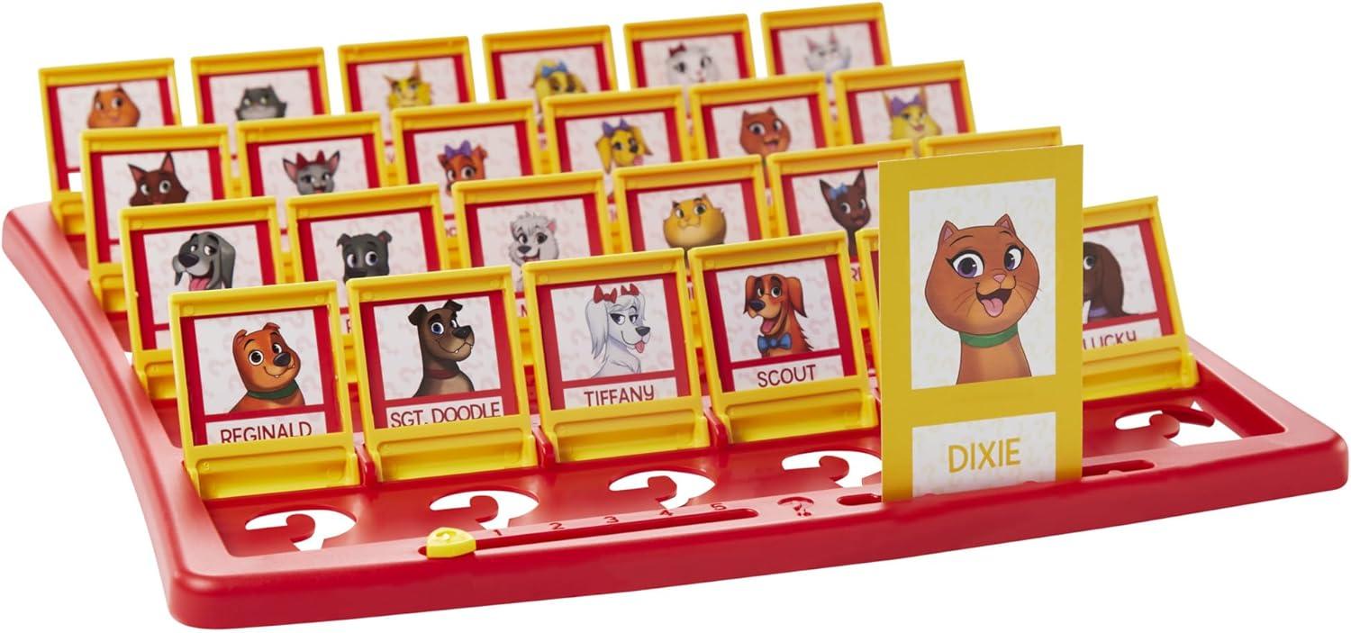 imageHasbro Gaming Guess Who Board Game with People and Pets Cards The Original Guessing Game for Kids Ages 6 and Up Amazon Exclusive