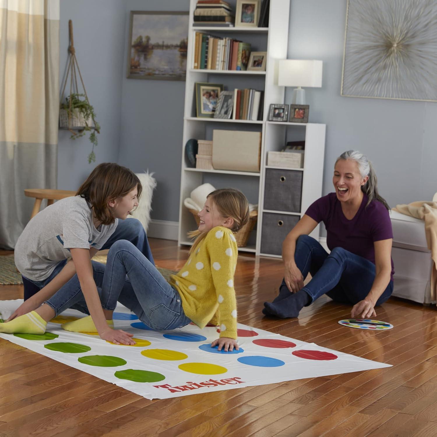 imageHasbro Twister Party Classic Board Game for 2 or More PlayersIndoor and Outdoor Game for Kids 6 and UpPackaging May VaryStandard Packaging