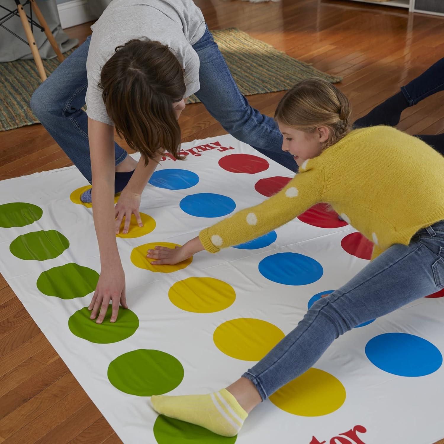 imageHasbro Twister Party Classic Board Game for 2 or More PlayersIndoor and Outdoor Game for Kids 6 and UpPackaging May VaryStandard Packaging