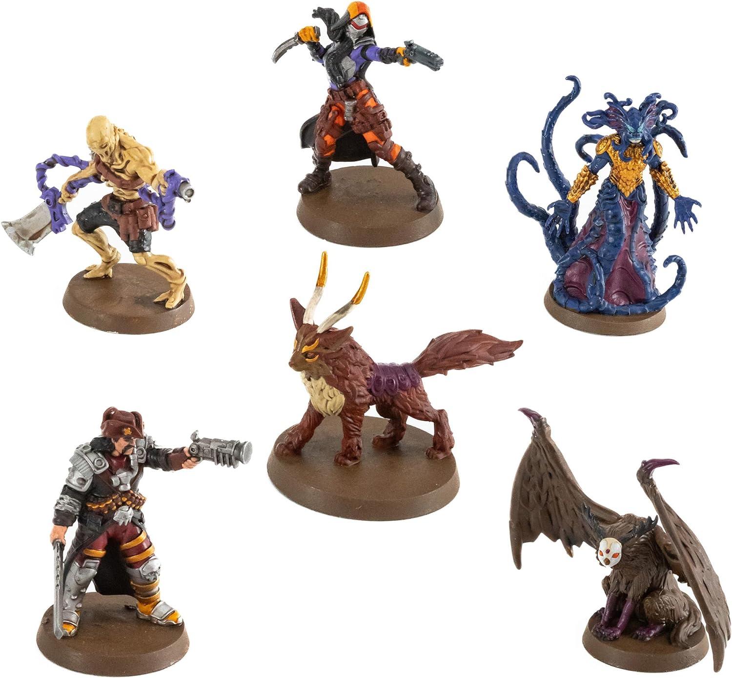 imageRenegade Game Studios Heroscape Battle for The Wellspring Battle Box Standard Edition 2 Players Ages 14 and up Contains 6 Unpainted Miniatures Terrain and Exclusive Wellspring Water Tiles