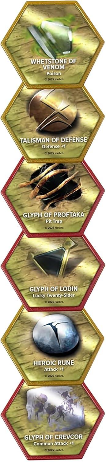 imageRenegade Games Heroscape Glyph Pack Expansion 33 New Glyphs Miniatures Game Accessory Tabletop AddOn Harness The Magical Powers of Valhalla