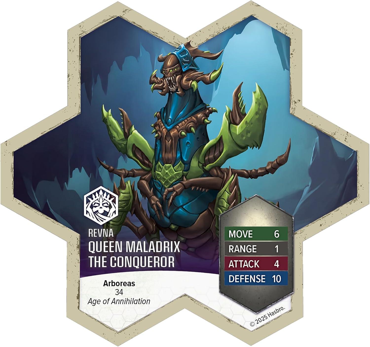 imageRenegade Games Heroscape Rising Tide Queen Maladrix ampamp Festering Honor Guard Army Expansion 6 Fully Assembled Unpainted Miniatures ampamp 2 Army Cards