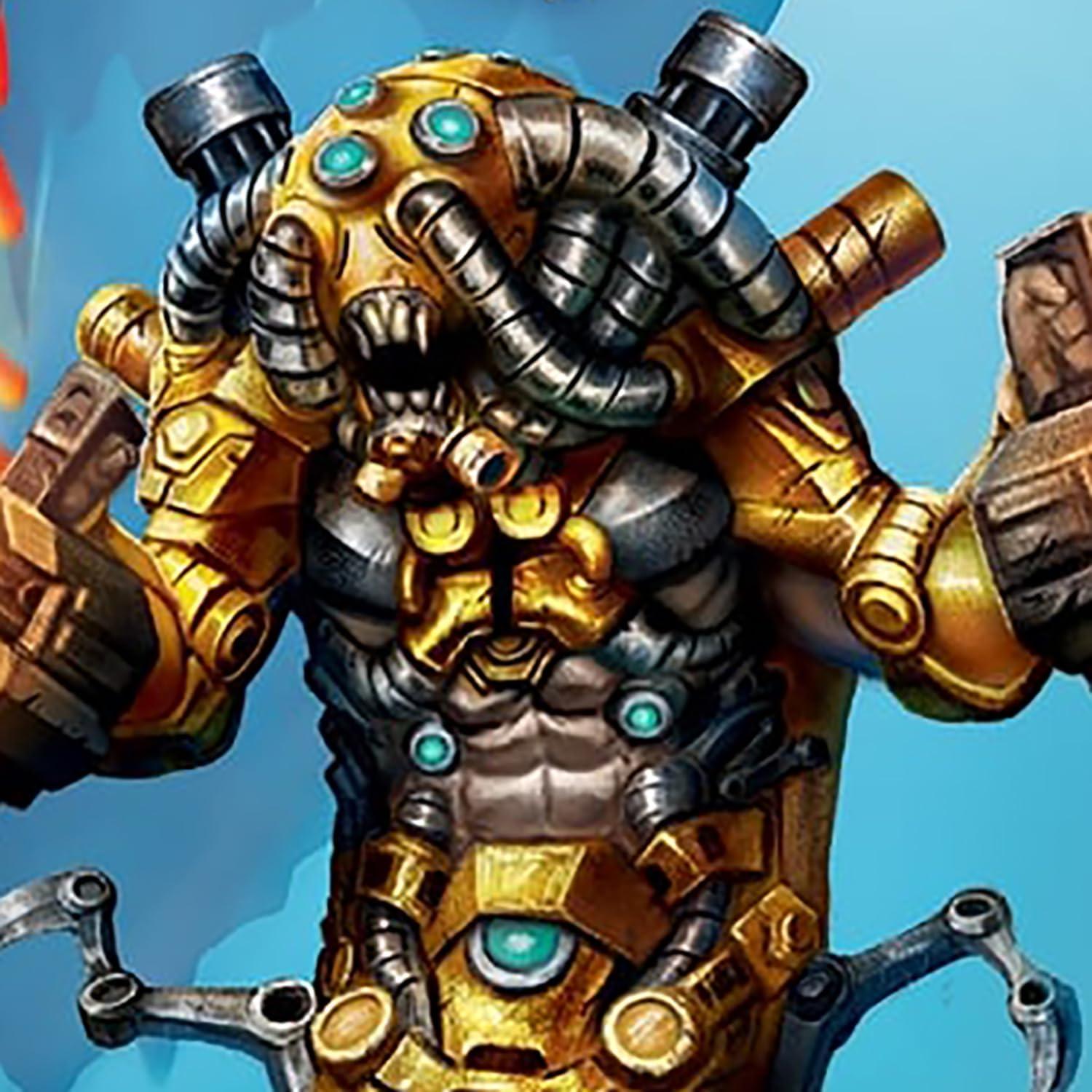 imageRenegade Games Heroscape Scavorith Lord of Ruin Army Expansion 1 Unpainted Fully Assembled Figure ampamp 1 Army Card Miniatures Game Accessory