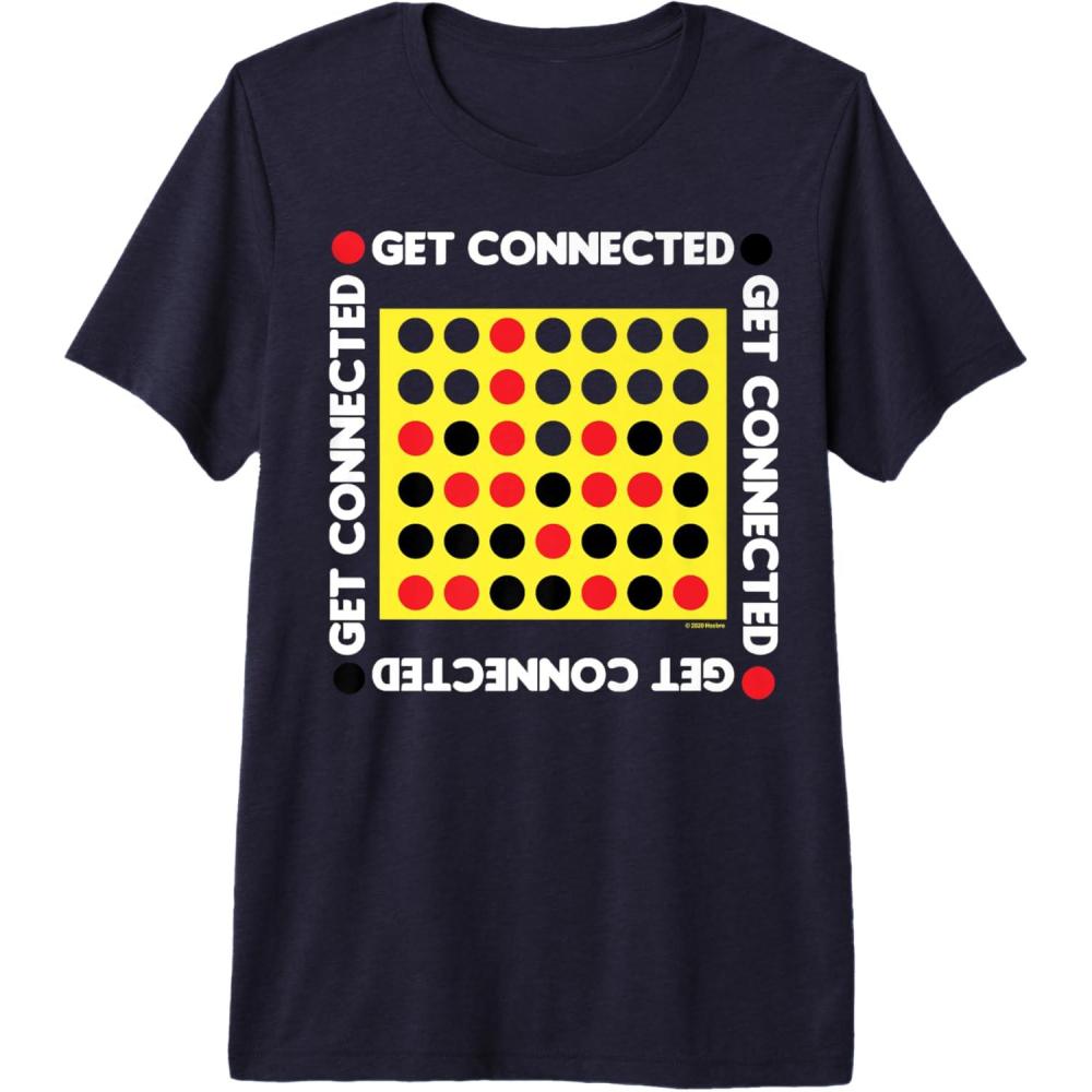 imageConnect Four Game Box Up Premium TShirtNavy Blue