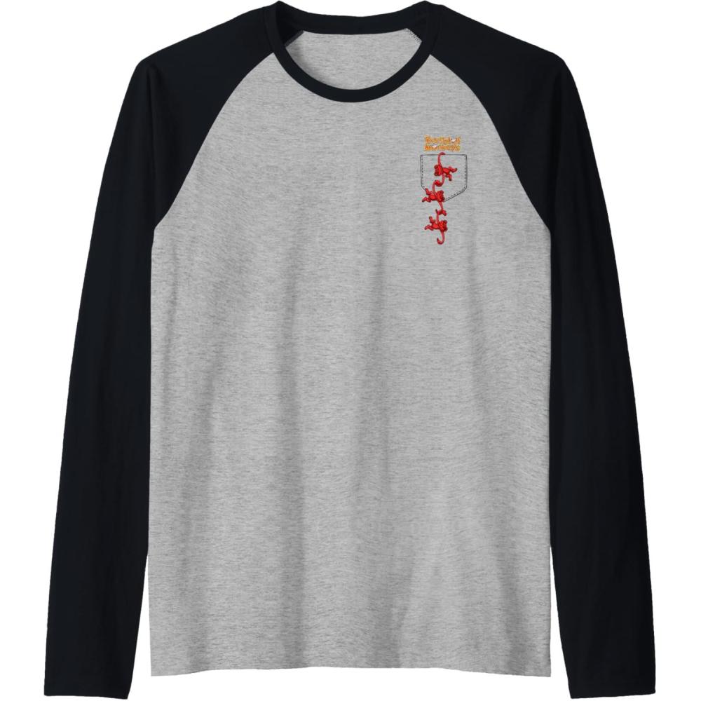 imageFaux Pocket Raglan Baseball TeeBlackAthletic Heather