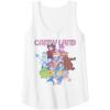 Candy Land Retro Game Characters Group Shot Logo Tank Top(White)