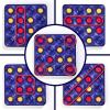 Connect 4 Frenzy Game | Bounce Discs 4 The Win | Family Party Games for Kids, Teens, and Adults | Ages 8+ | 2 to 6 Players | 10 Mins. | Portable Games