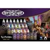 Renegade Games: Heroscape: Age of Annihilation Paint Set – 20 Pigmented Colors, 18ml Bottles, Game & Miniature Figures Art Supplies