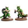 Renegade Games: Heroscape: Molten Crustaceans & Tanuki Tricksters – Army Expansion, 5 Assembled Unpainted Figures & 5 Cards, Miniatures Game Accessory