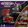 Renegade Games: Heroscape: Rising Tide – Sonlen & Halushia Scion of The Wild Army Expansion – 2 Fully Assembled Unpainted Miniatures & 2 Army Cards