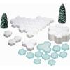 Renegade Games: Heroscape: The Snow Fields of Valhalla Terrain Expansion – 36 Hex-Tiles, 2 Tree Miniatures, Build Snow-Ice- Forest Environments Expansion Content, Core Game Needed to Play