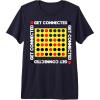 Connect Four Game Box Up Premium T-Shirt(Navy Blue)