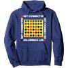 Connect Four Game Box Up Pullover Hoodie(Navy Blue)