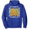 Connect Four Game Box Up Pullover Hoodie(Royal Blue)