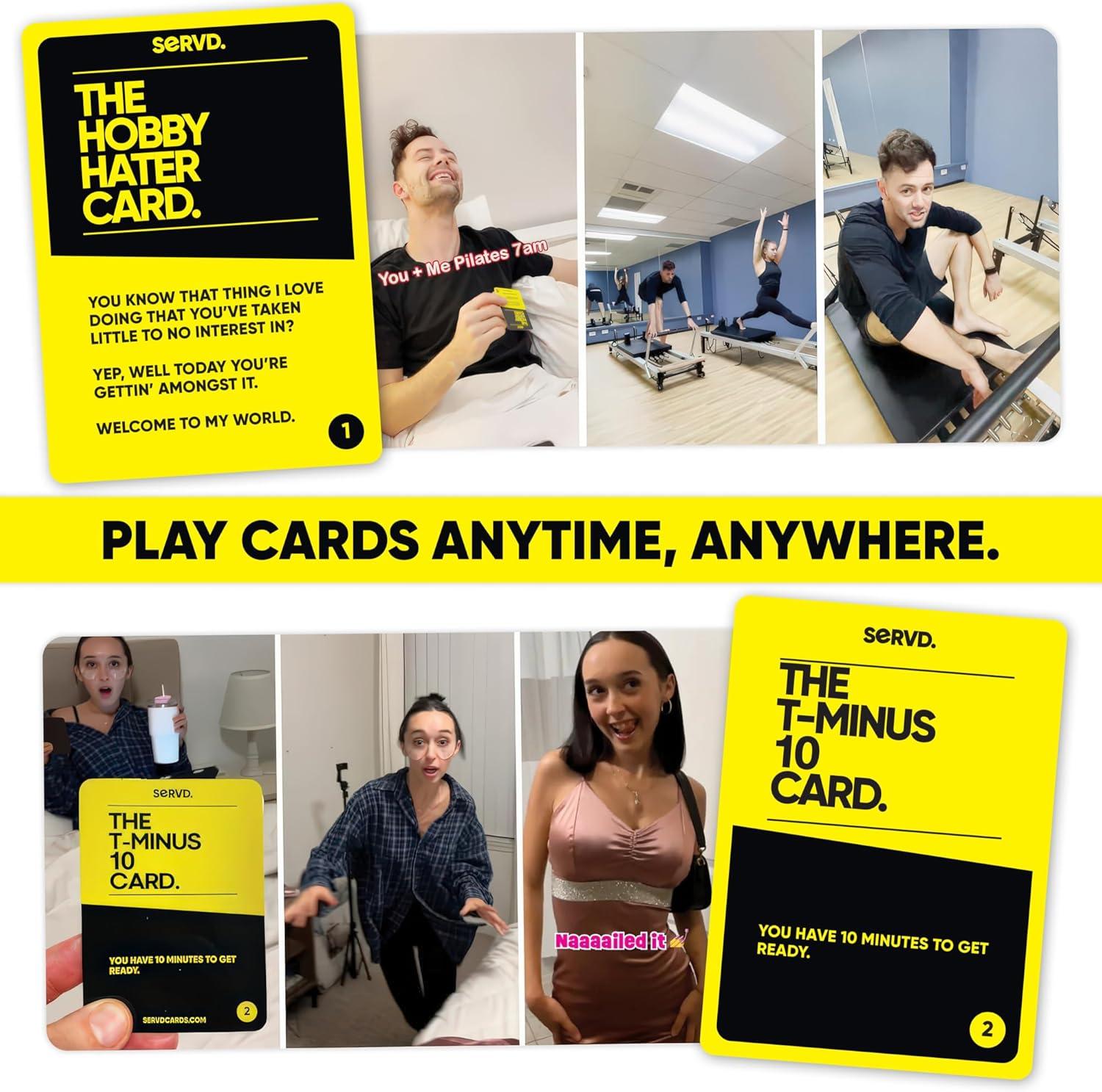 imageSERVD Hasbro Games Couples Game  Hilarious RealLife Card Game for Partners  Funny Gifts for Anniversary Date Nights Valentines Day  2 Players  Ages 17SERVD Hasbro