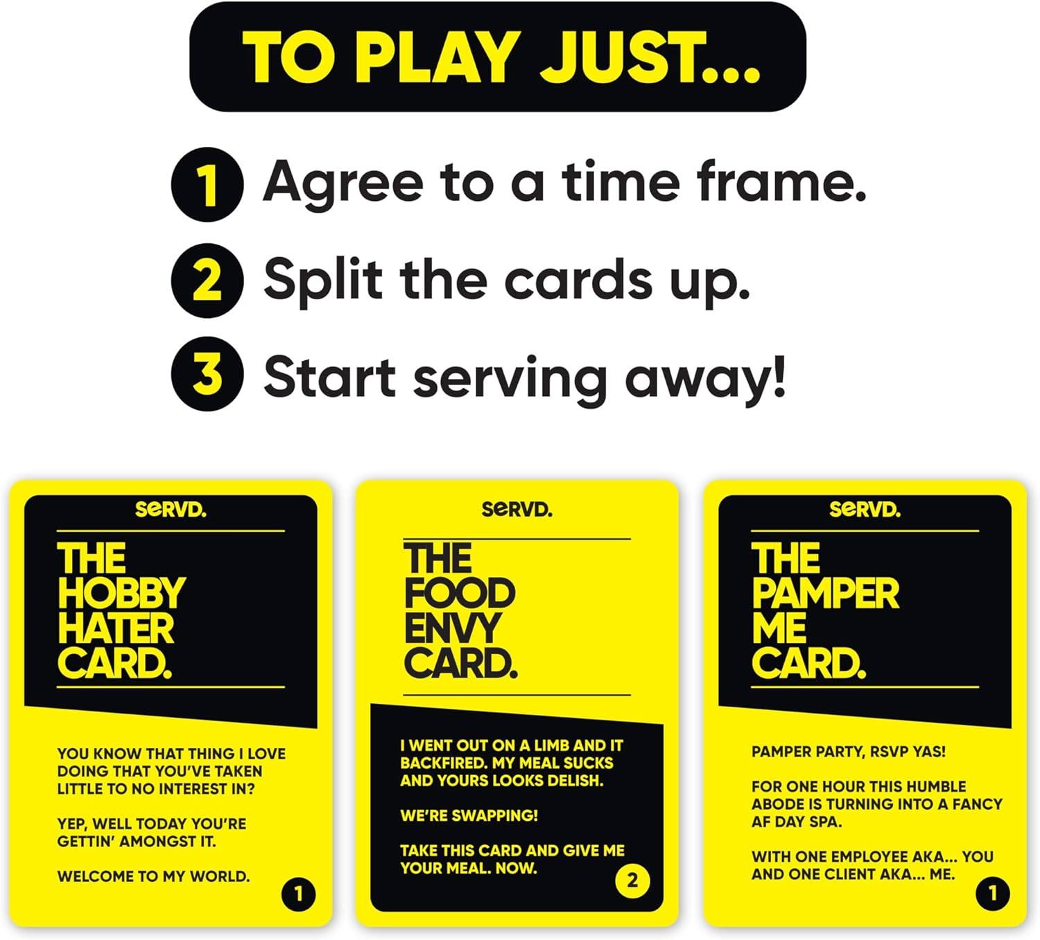 imageSERVD Hasbro Games Couples Game  Hilarious RealLife Card Game for Partners  Funny Gifts for Anniversary Date Nights Valentines Day  2 Players  Ages 17SERVD Hasbro