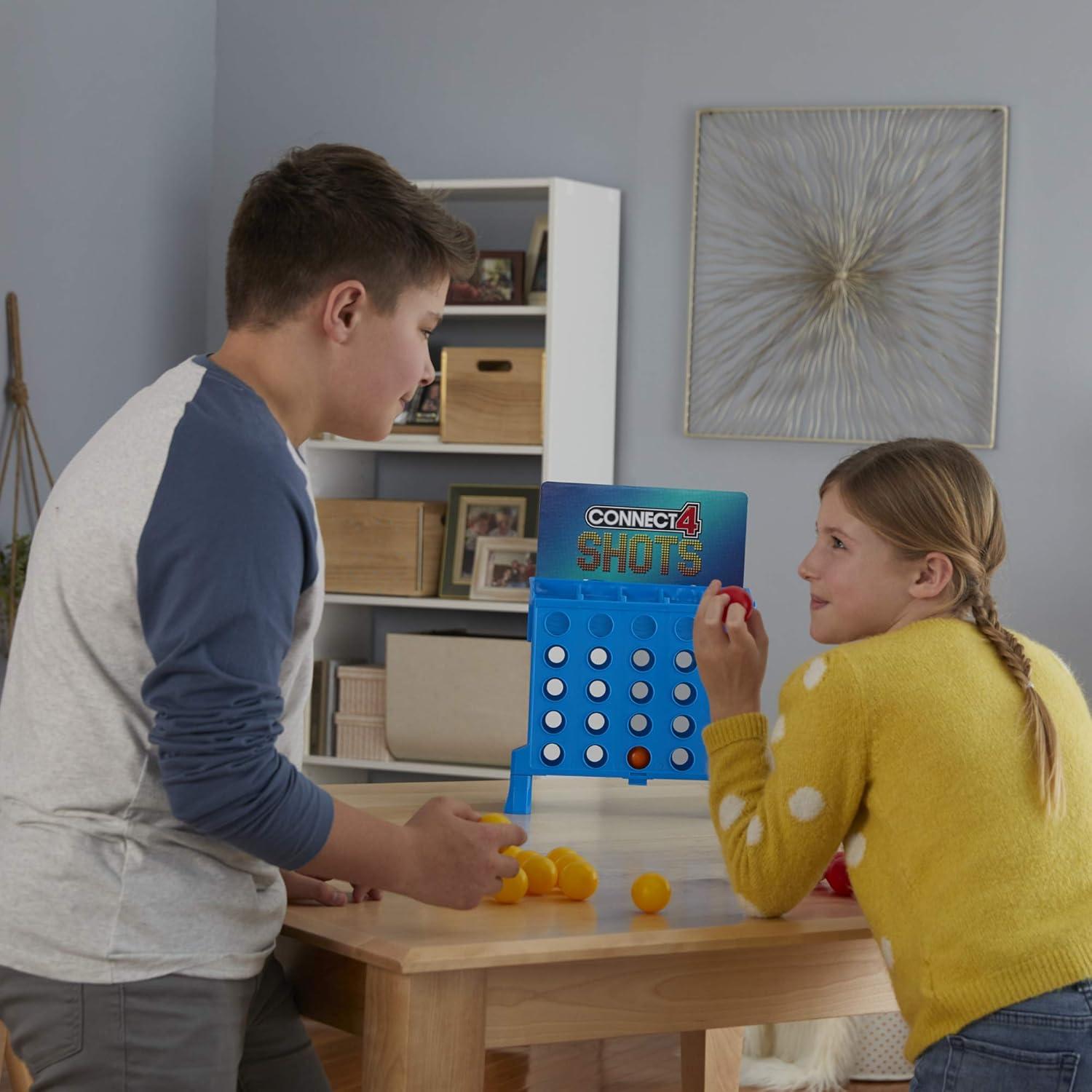 imageHasbro Gaming Connect 4 Shots Board Game Activity for Kids Ages 8 Active Games for Families 2 Player Game Kids Games and Gifts Amazon ExclusiveStandard Packaging