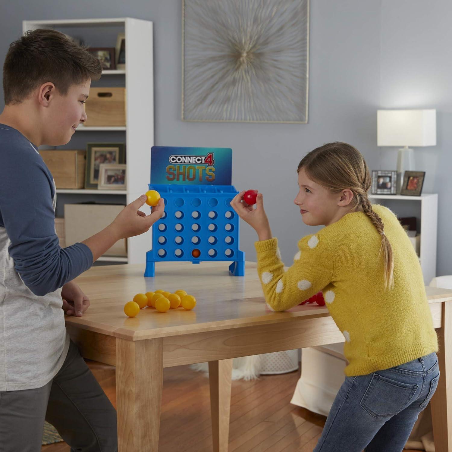 imageHasbro Gaming Connect 4 Shots Board Game Activity for Kids Ages 8 Active Games for Families 2 Player Game Kids Games and Gifts Amazon ExclusiveStandard Packaging
