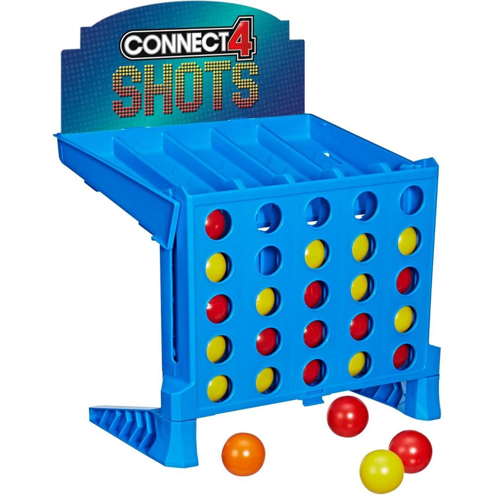 imageHasbro Gaming Connect 4 Shots Board Game Activity for Kids Ages 8 Active Games for Families 2 Player Game Kids Games and Gifts Amazon ExclusiveStandard Packaging