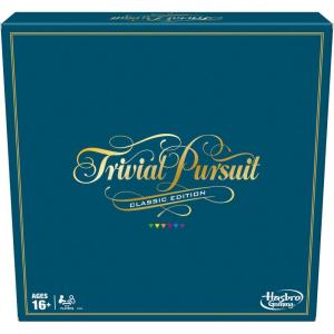 Trivial Pursuit Classic Edition Board Game for Adults and Teens Ages 16 and Up, Trivia Game for 2-6 Players