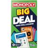 Monopoly Big Deal Card Game | Oversized Giant Large Cards for Family Fun | Ages 8+ | 2 to 5 Players | 15 Mins. | Travel Games for Kids and Adults