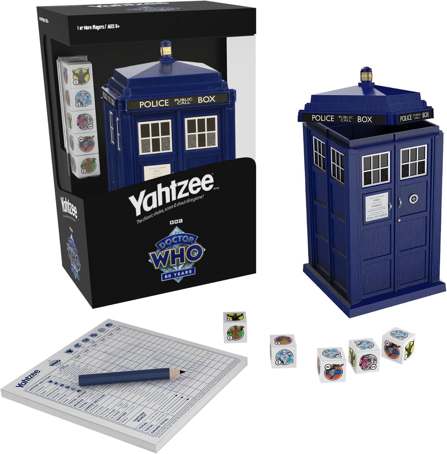 imageYAHTZEE Doctor Who TARDIS 60th Anniversary Edition