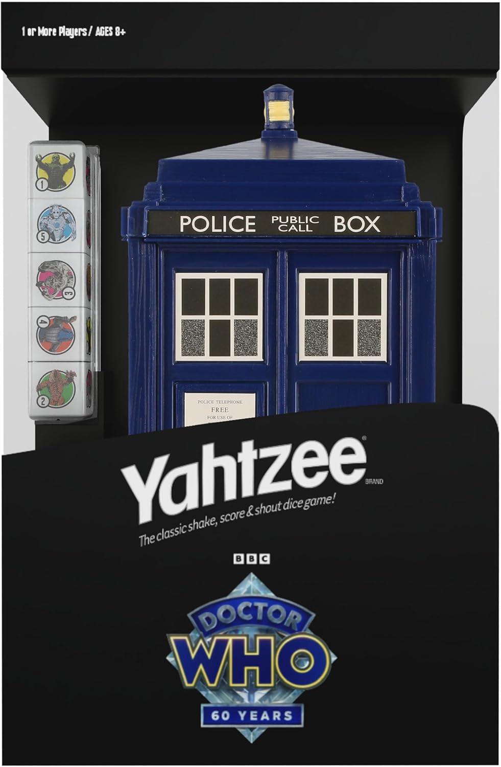 imageYAHTZEE Doctor Who TARDIS 60th Anniversary Edition