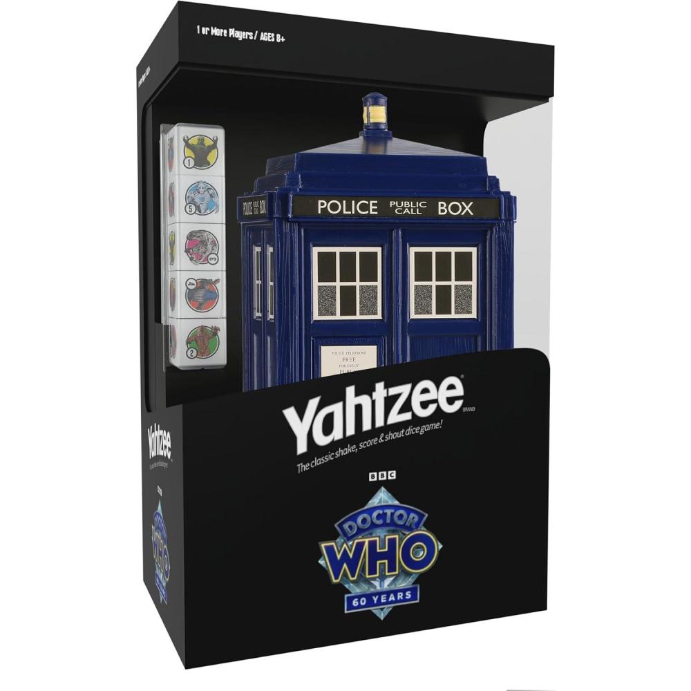 imageYAHTZEE Doctor Who TARDIS 60th Anniversary Edition