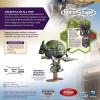 Renegade Games: Heroscape: Air Marshal Zed Nesbitt – Army Expansion, 1 Assembled Unpainted Figure & 1 Army Card, Miniatures Game Accessory, Add-On