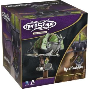 Renegade Games: Heroscape: Air Marshal Zed Nesbitt – Army Expansion, 1 Assembled Unpainted Figure & 1 Army Card, Miniatures Game Accessory, Add-On