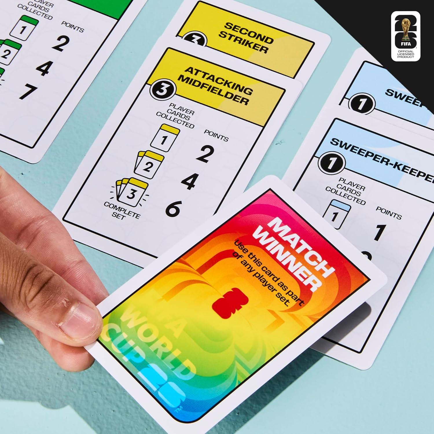 image:imageMonopoly Deal FIFA World Cup 2026 Edition Game Officially Licensed FIFA World Cup Soccer Card Game for Kids Ages 8 2 to 5 Players 15 Mins