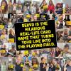 Hasbro SERVD Kids vs Parents Edition Game – Hilarious Real-Life Family Card Game for Kids, Teens, Adults – Fun Challenges – 2-6 Players – Ages 8+(Kids vs Parents)