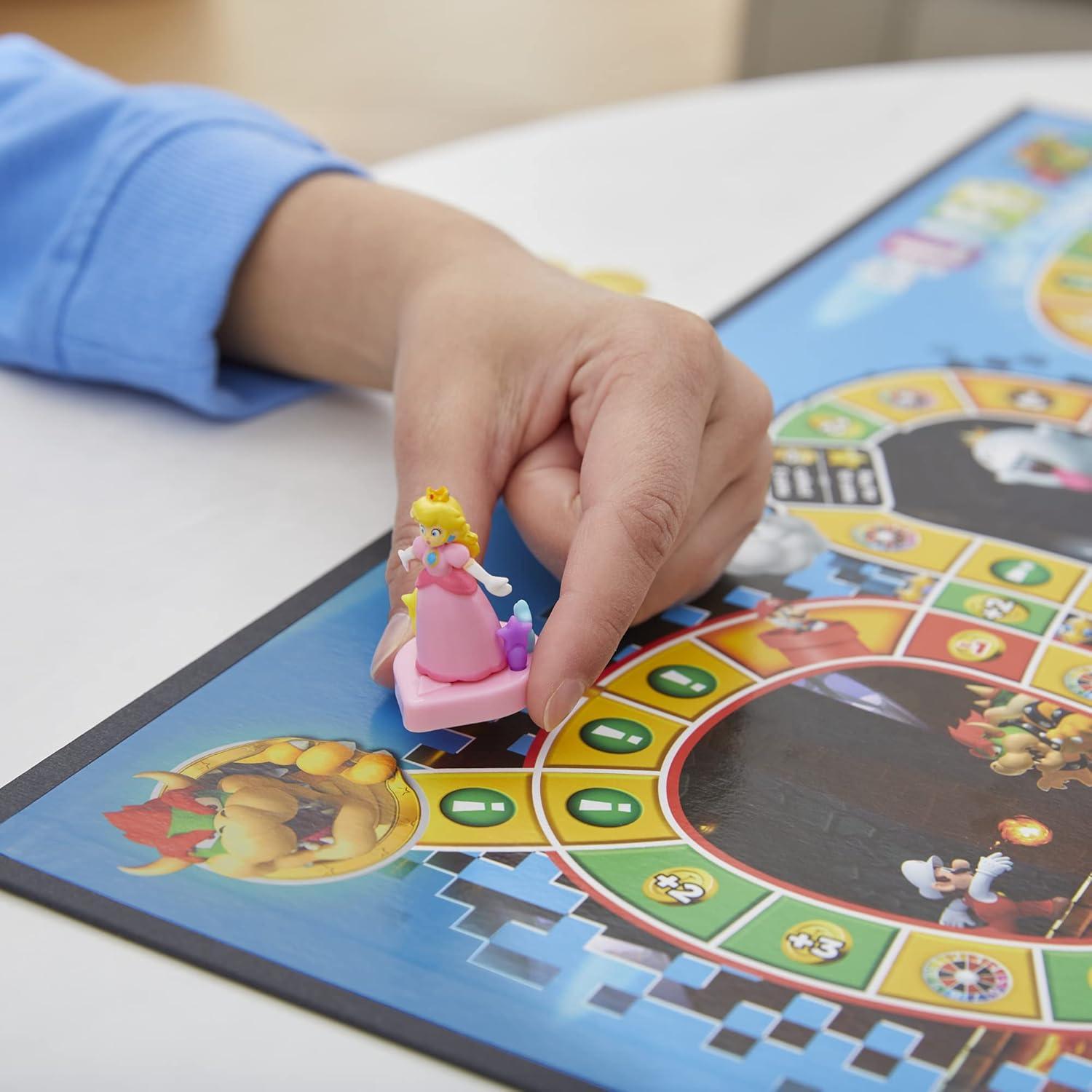 image:imageHasbro Gaming The Game of Life Super Mario Edition Board Game for Kids Ages 8 and Up Play Minigames Collect Stars Battle Bowser