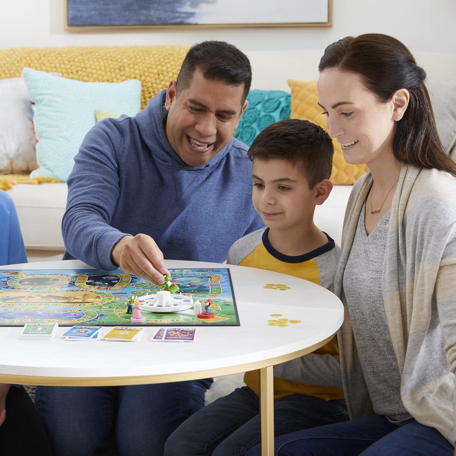image:imageHasbro Gaming The Game of Life Super Mario Edition Board Game for Kids Ages 8 and Up Play Minigames Collect Stars Battle Bowser
